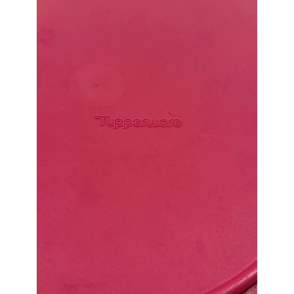Tupperware Pink Round Replacement Lid Seal 2540A-4 12 Inch Made in USA